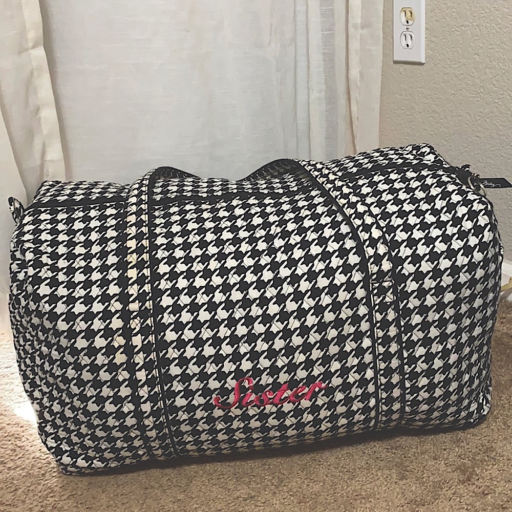Large Vera Bradley Traveler Duffle Bag